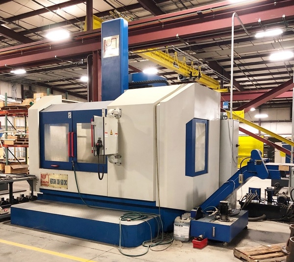 55" Knuth #Verturn-VDM1600, 63" swing, 47" height, 4 pos. turret, Siemens 828 D SL, 2015 - Image 1