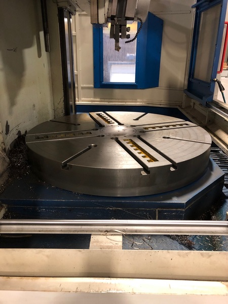 55" Knuth #Verturn-VDM1600, 63" swing, 47" height, 4 pos. turret, Siemens 828 D SL, 2015 - Image 4
