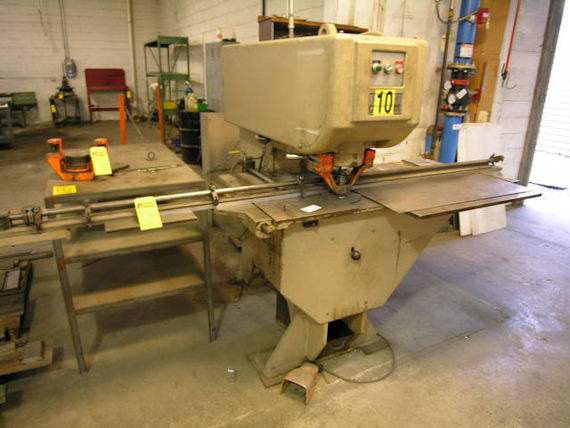 30 Ton, Strippit #Custom-18/30, single end, 64" x 30" work table, 1/4"mild steel capacity,large quantity - Image 1