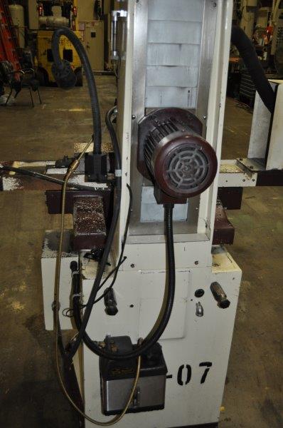 6" x 18" Chevalier #FSG-618M, hydraulic table, manual down feed, work light, S/N A3831045 - Image 5