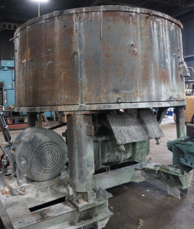 Simpson #3F mixer, gearbox Falk enclosed gear drive 10SM3F, 32.2 ratio, input 745, output 21.8, moter E2605 - Image 3