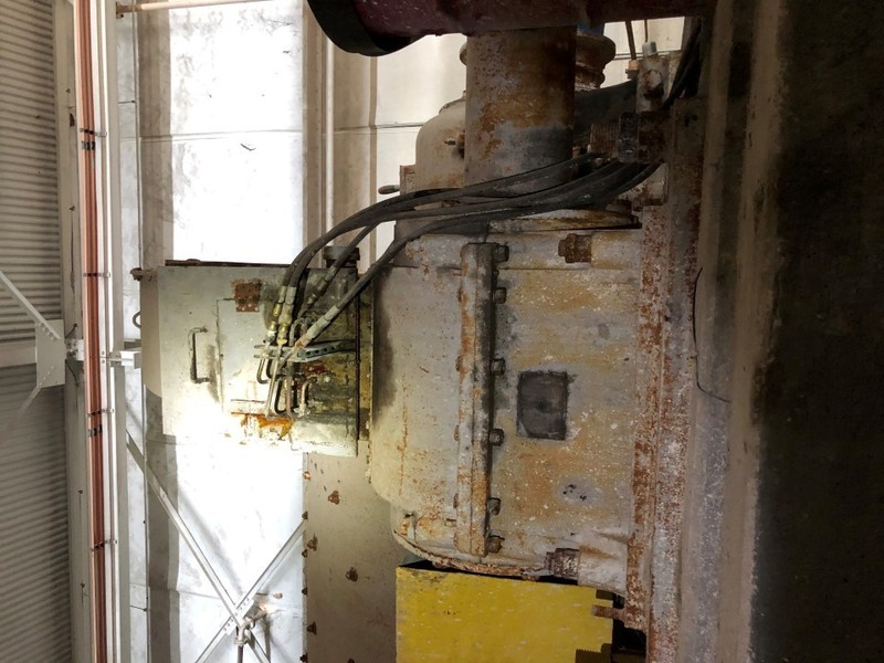 9' x 21' 8.5" Fuller Traylor, ball mill, 21 RPM, loading spiral, slit wall, rubber lining - Image 5