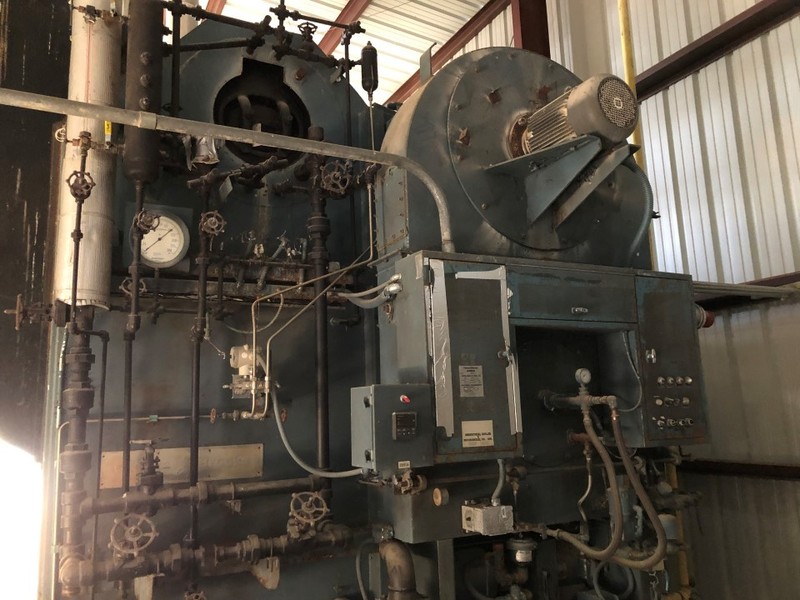 Cleaver-Brooks #D-52-RH, 500 HP, 260 psi, WT-200X-BR-2 burner, Nat gas, #2 oil - Image 1