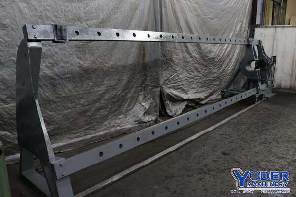200 Ton, Rodgers #1F200-4820X, hydraulic wheel press, 26 stroke, double acting hydraulic cylinder, #71119 - Image 1