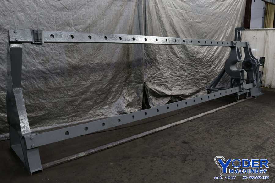 200 Ton, Rodgers #1F200-4820X, hydraulic wheel press, 26 stroke, double acting hydraulic cylinder, #71119 - Image 2