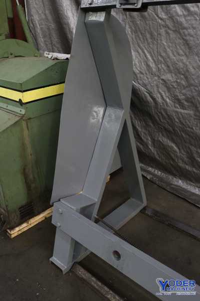 200 Ton, Rodgers #1F200-4820X, hydraulic wheel press, 26 stroke, double acting hydraulic cylinder, #71119 - Image 6