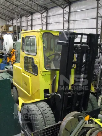 8000 lb. Yale #GLP-080-LBNSBS-090, LP gas forklift, 132" fork height, dual front tires, S/N P345701 - Image 1