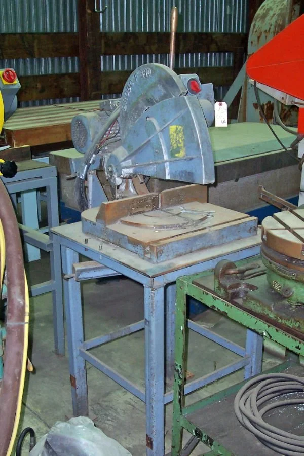 14" Brobo #F350, cold saw, 3 HP - Image 1