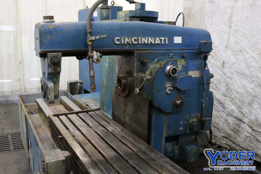 Cincinnati #425-185 Hypowermatic horizontal simplex mill, 84" x 18" table, #72801 - Image 4