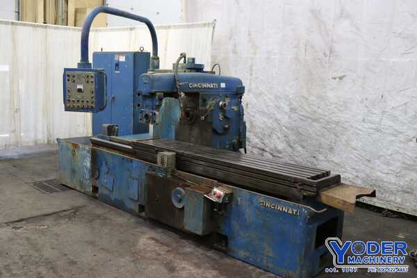 Cincinnati #425-185 Hypowermatic horizontal simplex mill, 84" x 18" table, #72801 - Image 9