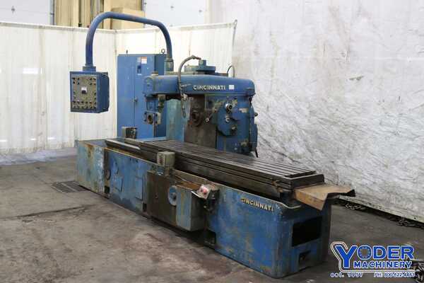 Cincinnati #425-185 Hypowermatic horizontal simplex mill, 84" x 18" table, #72801 - Image 10
