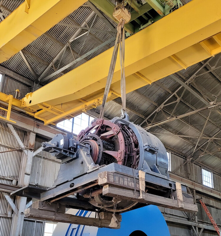 2000 HP 800 RPM Westinghouse, 2630 amps, 600 Volts, 11"L x 7'-7"W x 7'H - Image 6