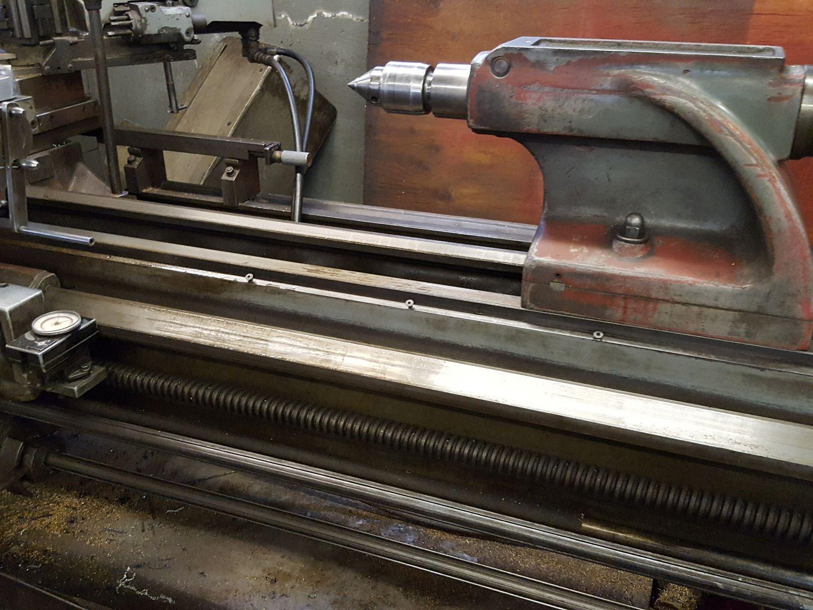 27.8" x 80" Graziano #Sag-20, gap bed lathe, 2-1/4" spdl hole, 10 HP, steady rests, folloow rest, 1972 - Image 2