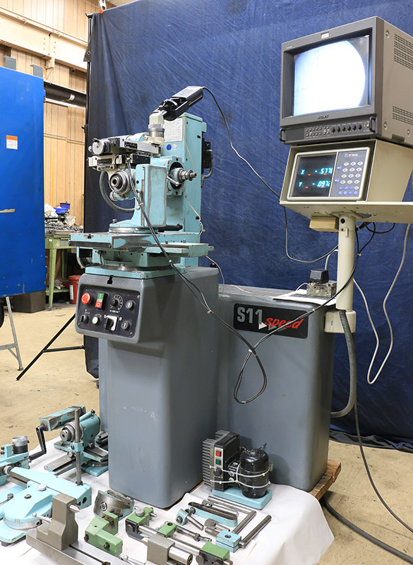 Deckel #S11 (ISOG), microscope video, radius, spiral relief, motor drive, 2000, #158706 - Image 3