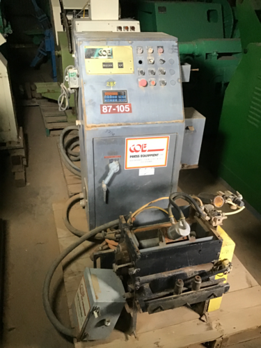12" x .081" Coe Press Equipment, servo feeder - Image 2