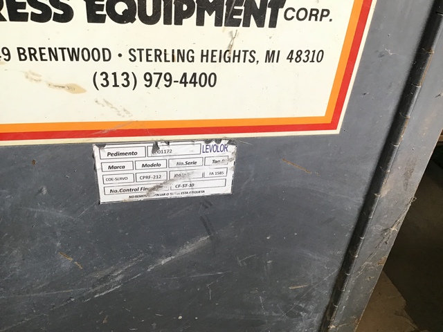 12" x .081" Coe Press Equipment, servo feeder - Image 3