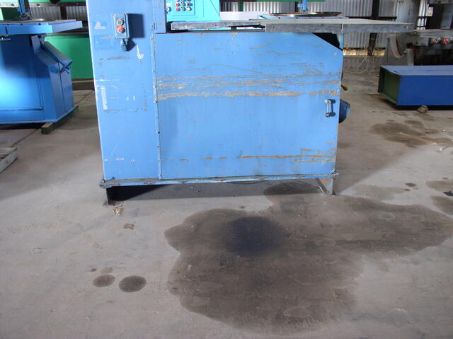 41.5" x 21" Tannewitz #RHNE, vertical band saw, 42" wheel diameter, S/N 73242 - Image 2