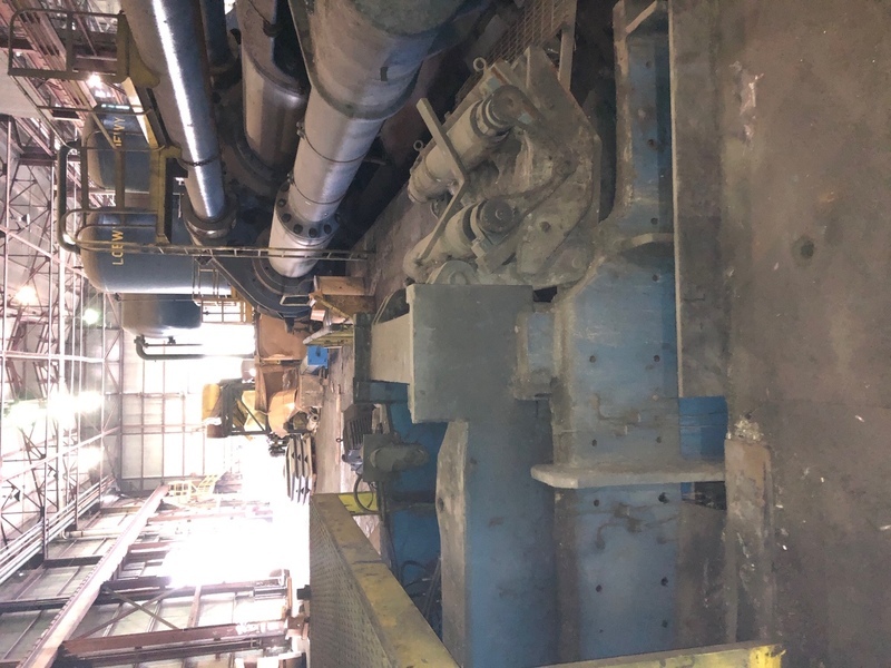 12000 Ton, Loewy extrusion press w/piercing mandrel for producing hollow products such as heavy wall pipe - Image 2