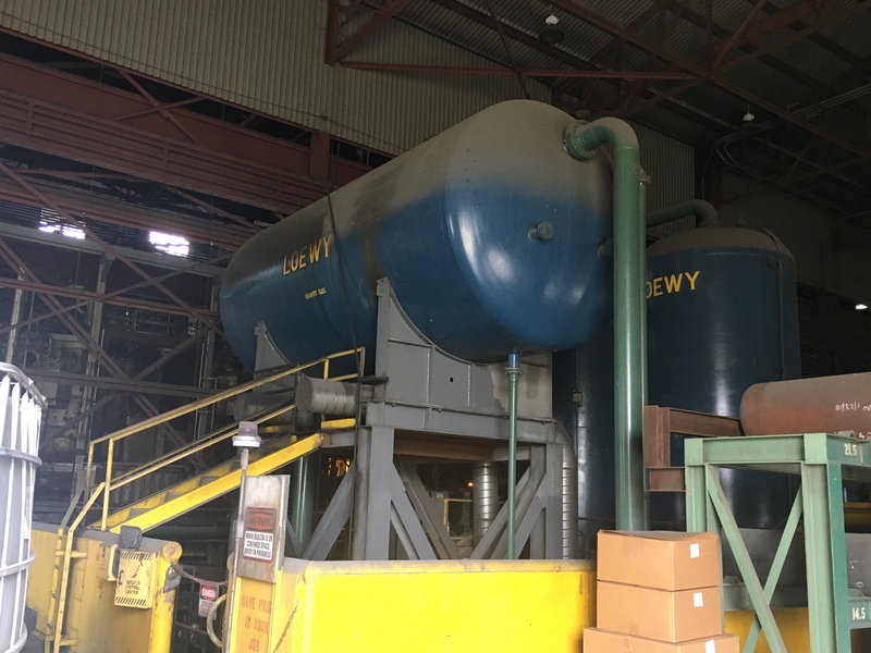 12000 Ton, Loewy extrusion press w/piercing mandrel for producing hollow products such as heavy wall pipe - Image 8