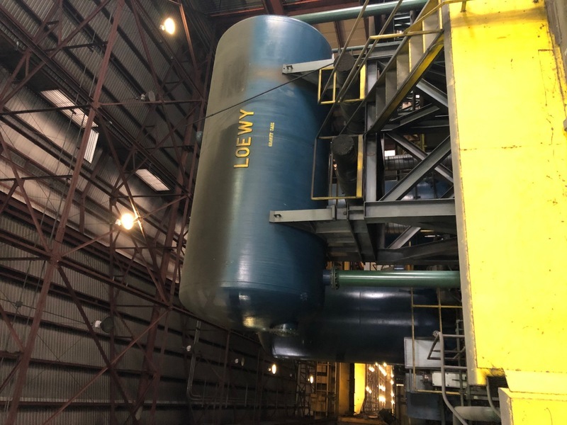 12000 Ton, Loewy extrusion press w/piercing mandrel for producing hollow products such as heavy wall pipe - Image 9