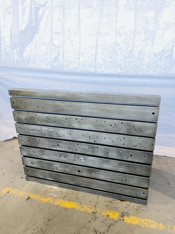 48" x 60" x 26" T-slotted angle plate, excellent, #0506920 - Image 1