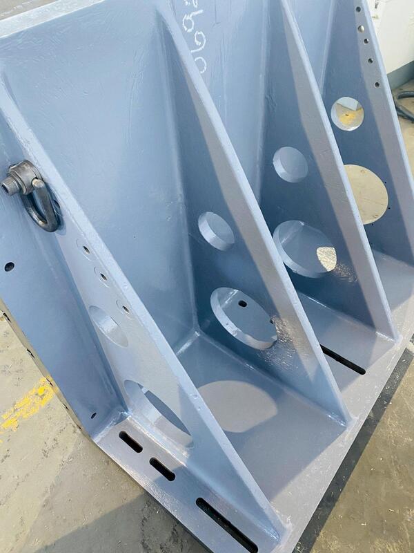48" x 60" x 26" T-slotted angle plate, excellent, #0506920 - Image 4