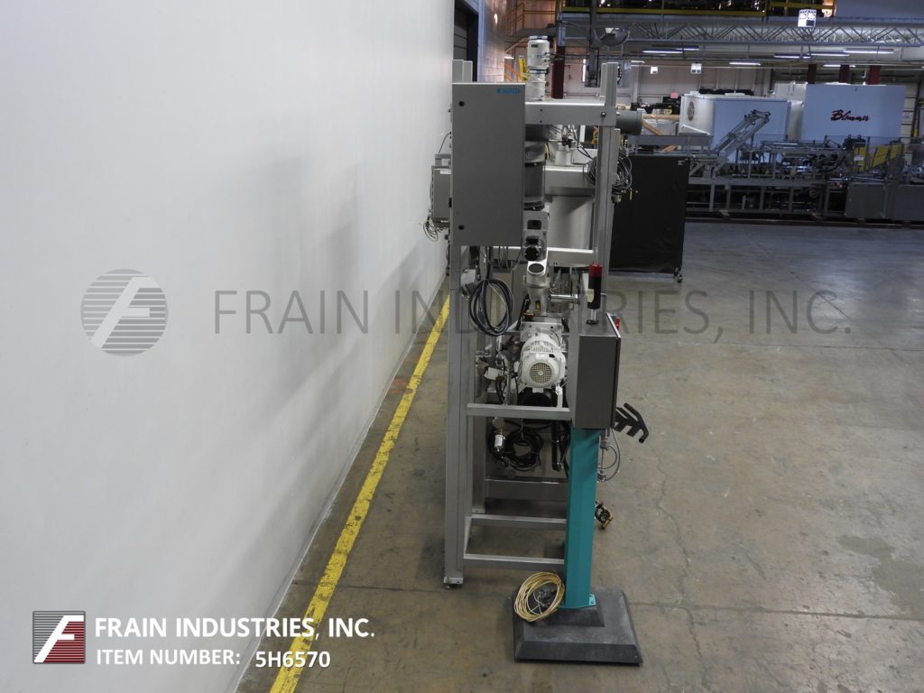 Buhler-Maig #M-MN-400, inline, single screw extruder with product portioner, Allen-Bradley CPU - Image 3