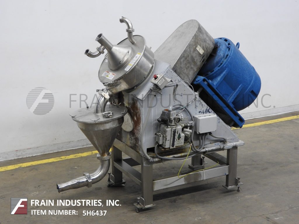 Rietz #RA3-12-K122, versatile, variable speed 45 degree angle disintegrator, 24" OD reduction chamber, (5) - Image 1