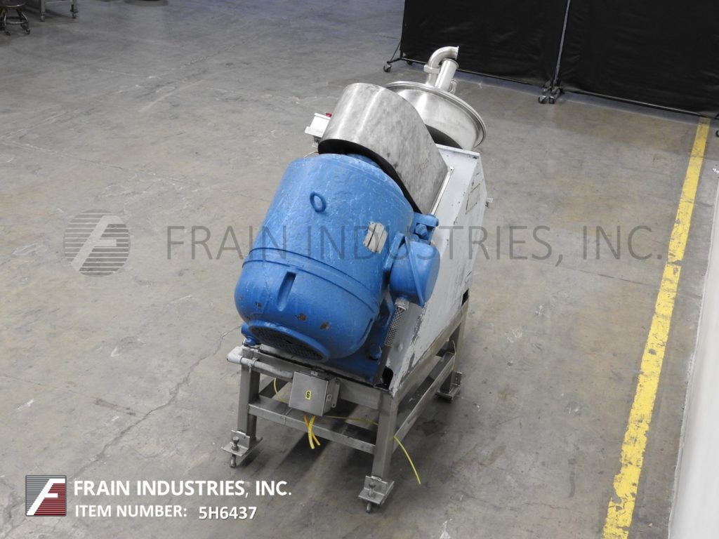 Rietz #RA3-12-K122, versatile, variable speed 45 degree angle disintegrator, 24" OD reduction chamber, (5) - Image 4