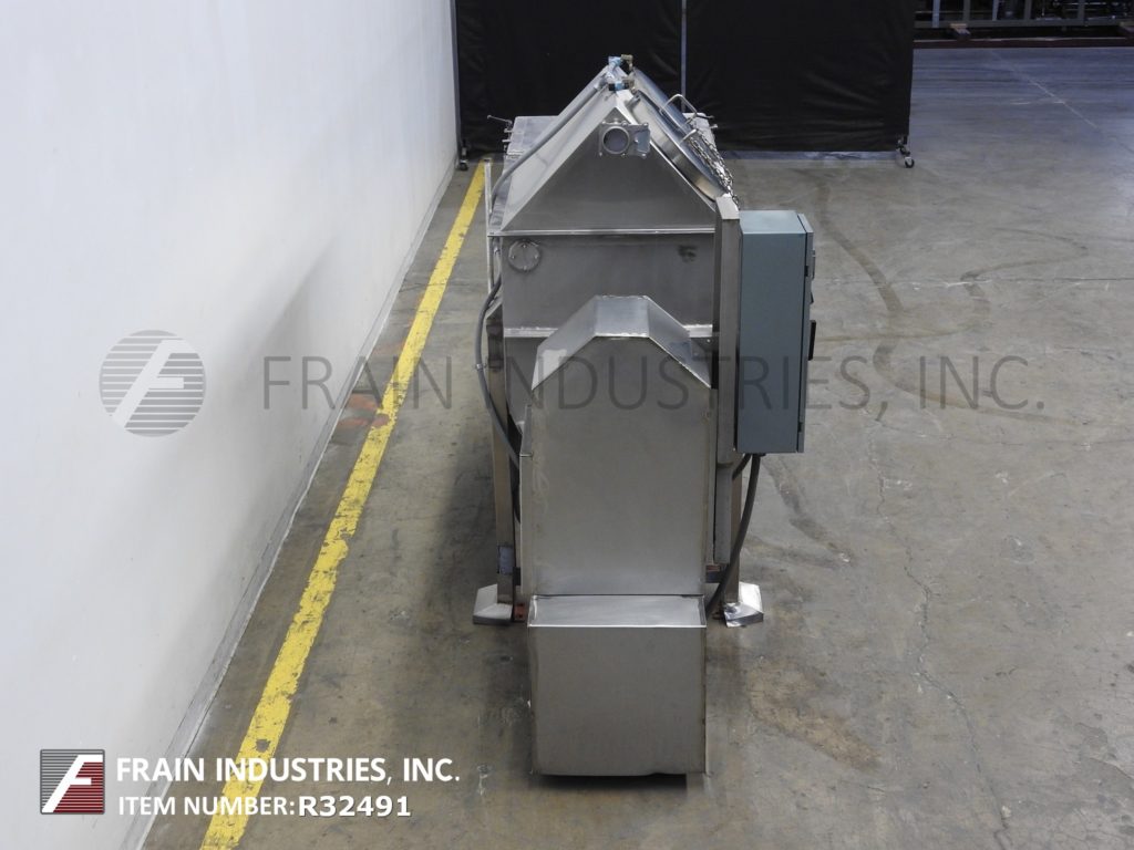 44 cu.ft. Stainless Steel, double ribbon mixer, (2) 17" OD product ports with covers - Image 4