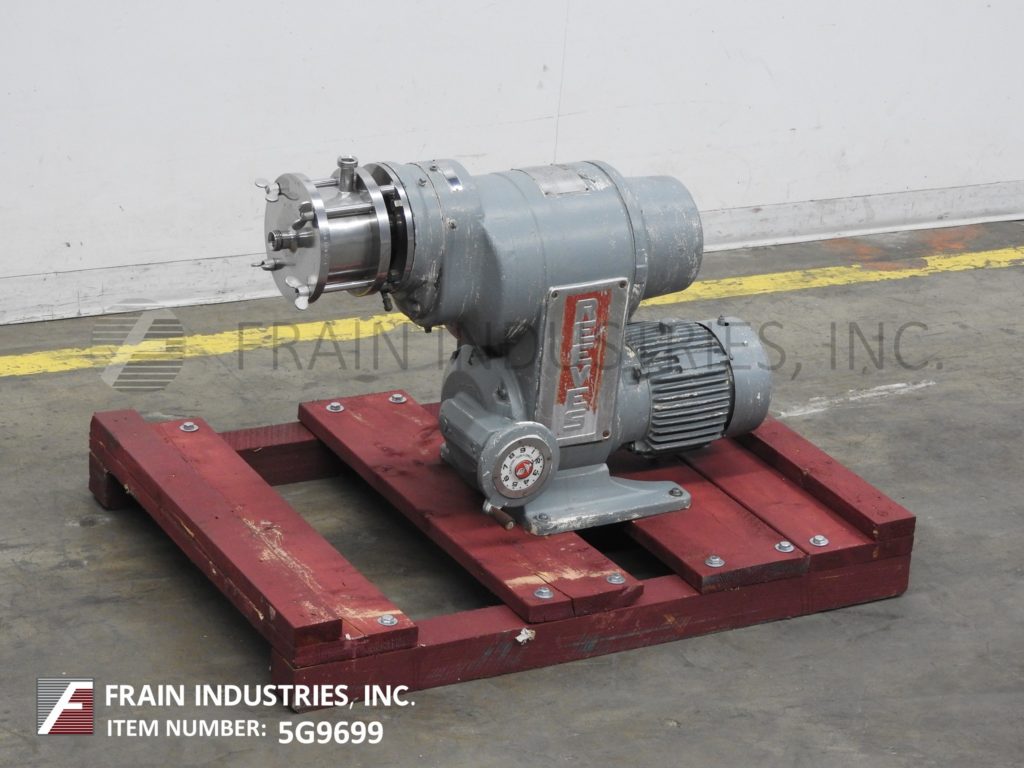 Votator #CR-6, Stainless Steel jacketed paste mixer rated up to 65 cubic inches, continuous mixing, blending - Image 1