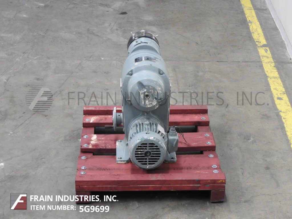 Votator #CR-6, Stainless Steel jacketed paste mixer rated up to 65 cubic inches, continuous mixing, blending - Image 4