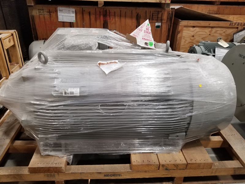 400 HP 1800 RPM Siemens, Frame 509, TEFC, 1LE63215AB112AA1, new, 460V. - Image 1