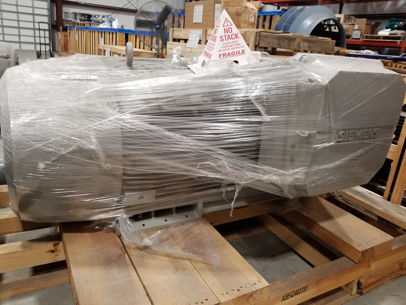400 HP 1800 RPM Siemens, Frame 509, TEFC, 1LE63215AB112AA1, new, 460V. - Image 3