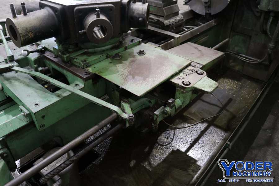 No. 3A Warner & Swasey, M3500 square head, 3-jaw 21" chuck, 40 HP, 3-Axis digital read out, #73068 - Image 5