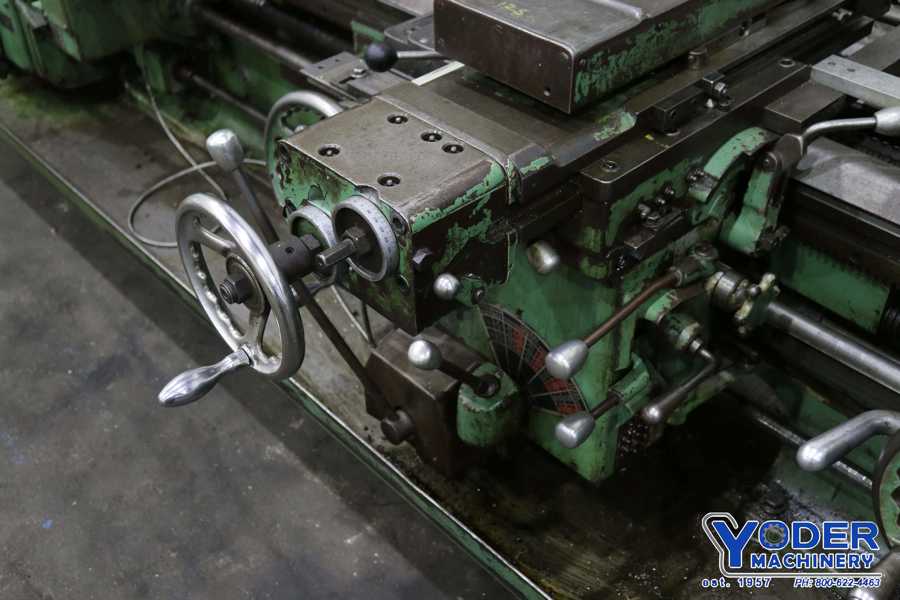 No. 3A Warner & Swasey, M3500 square head, 3-jaw 21" chuck, 40 HP, 3-Axis digital read out, #73068 - Image 8