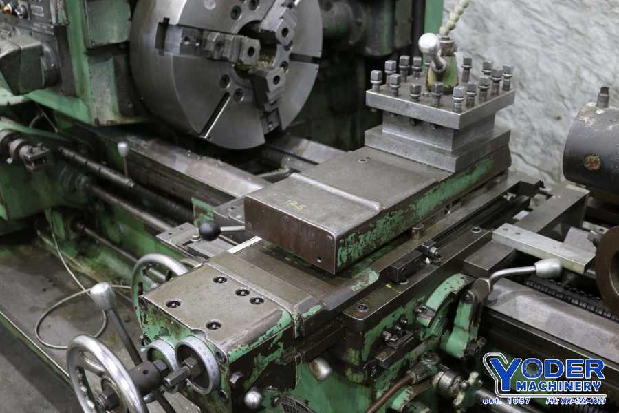 No. 3A Warner & Swasey, M3500 square head, 3-jaw 21" chuck, 40 HP, 3-Axis digital read out, #73068 - Image 9