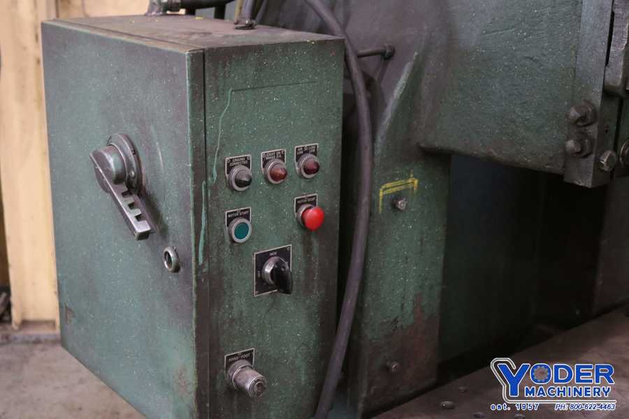 60 Ton, Rousselle #6, OBI press, 4" stroke, 11-1/2" Shut Height, 110 SPM, 5 HP, air clutch & brake, #73071 - Image 4