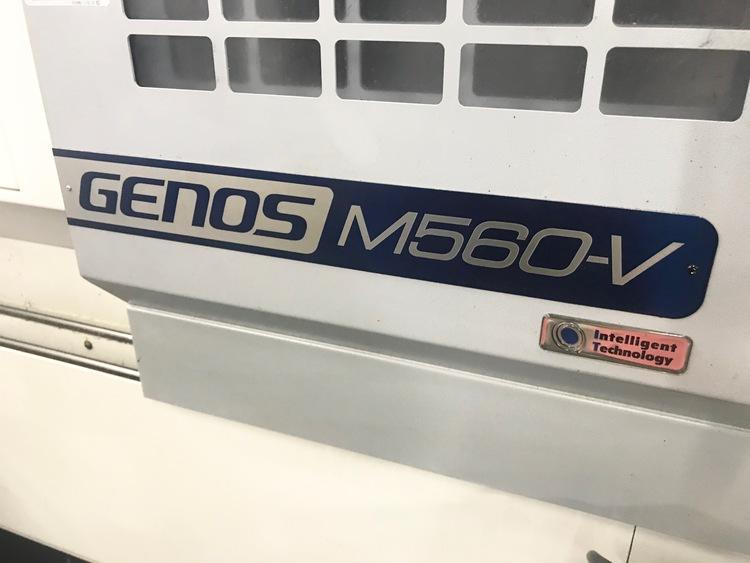 Okuma #Genos-M560V, vertical machining center,OSP P300M CNC, 15000