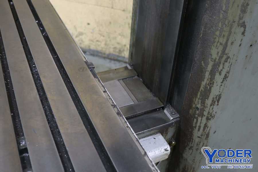 Comet #3KV, vertical mill, 10" x50" table, 3 HP, digital read out, power draw bar, 60-4250 RPM, #71446 - Image 8