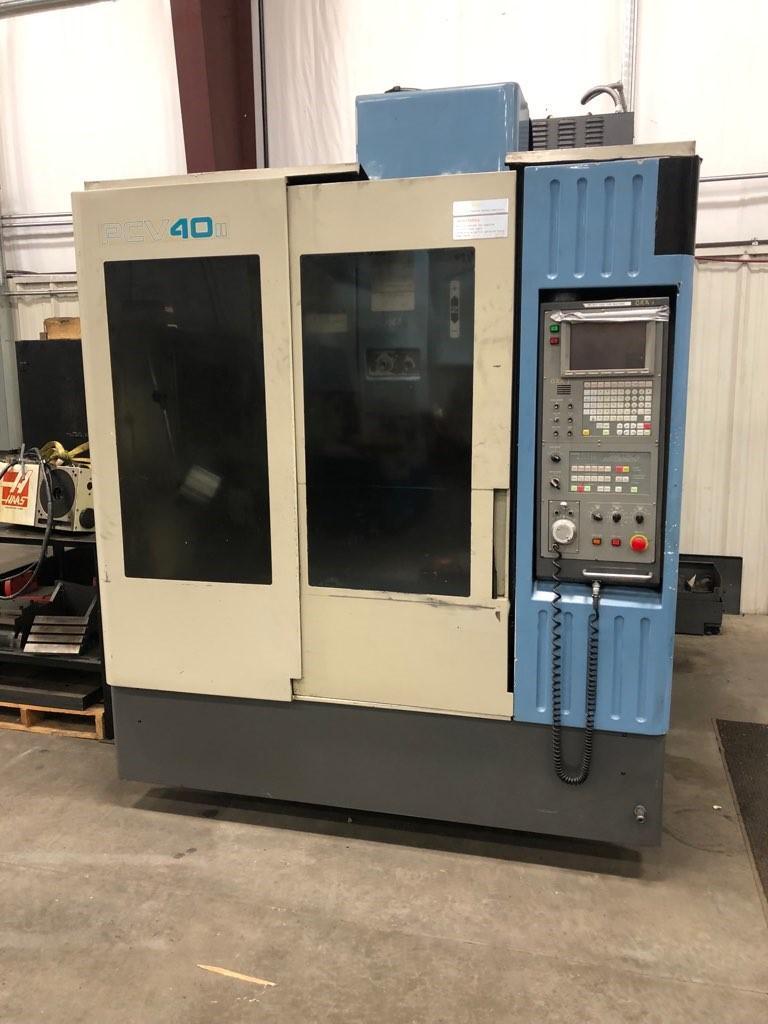 OKK #PCV-40II, CNC vertical machining center, 20 automatic tool