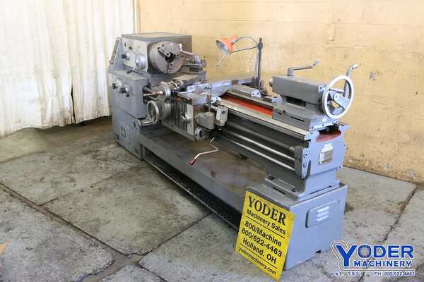 17"/26" x 60" Shen Yang #CA6240, gap bed engine lathe, inch/metric, 3-jaw 12" chuck, 4-way rapid traverse - Image 1