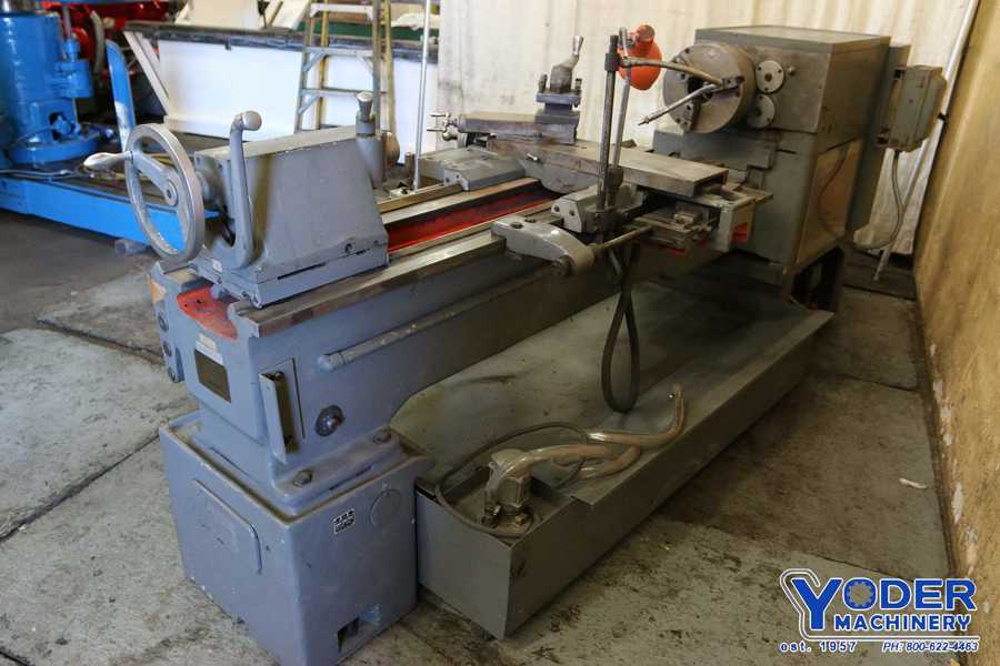17"/26" x 60" Shen Yang #CA6240, gap bed engine lathe, inch/metric, 3-jaw 12" chuck, 4-way rapid traverse - Image 6