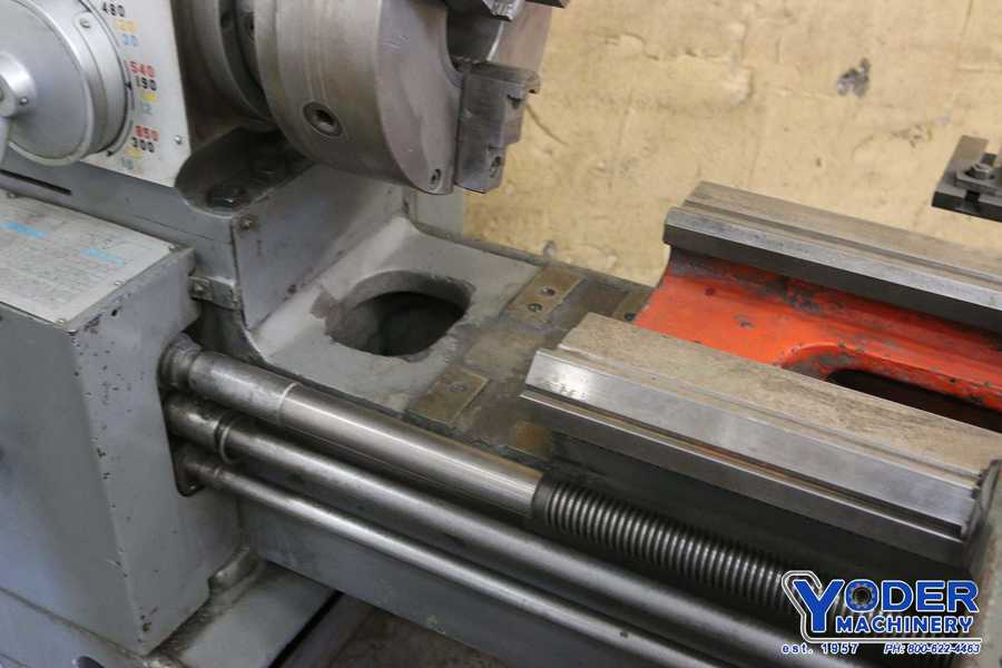 17"/26" x 60" Shen Yang #CA6240, gap bed engine lathe, inch/metric, 3-jaw 12" chuck, 4-way rapid traverse - Image 7