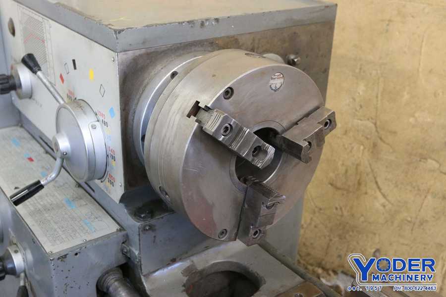 17"/26" x 60" Shen Yang #CA6240, gap bed engine lathe, inch/metric, 3-jaw 12" chuck, 4-way rapid traverse - Image 8