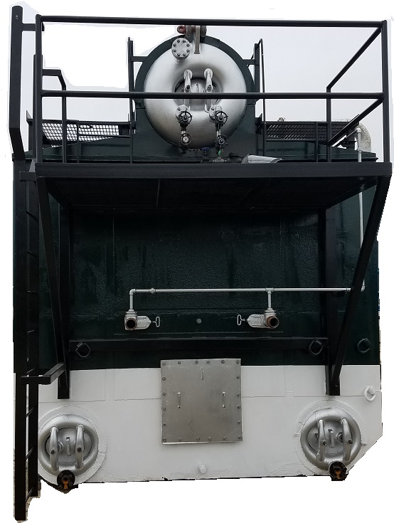 75000 PPH Nebraska, Natural gas/#2 oil, 650 psi steam, for sale/rent - Image 2