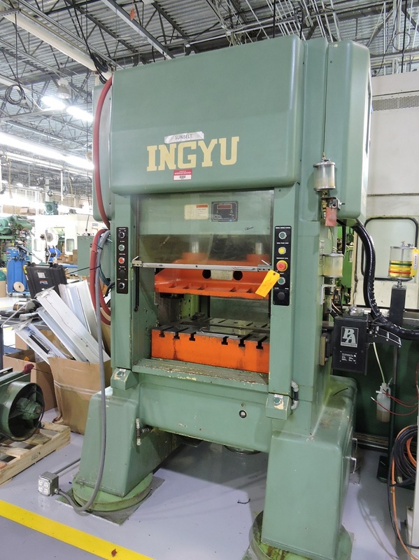 45 Ton, Ingyu #HDO45, straight side high speed press, 1.2" stroke, 800 SPM, 2000 - Image 1