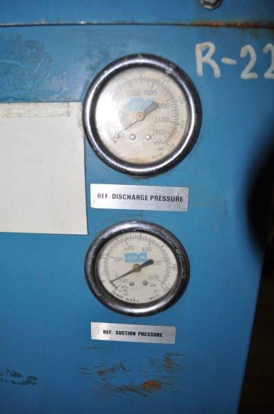 Compressed Air International, air dryer, R-22 refrigerant, 72" LR x 48" front back x 72" T - Image 6
