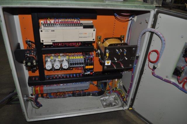 BTC, multi-head wire bender, 4 adj heads, 7' head travel, center clamp station, indexing - Image 7