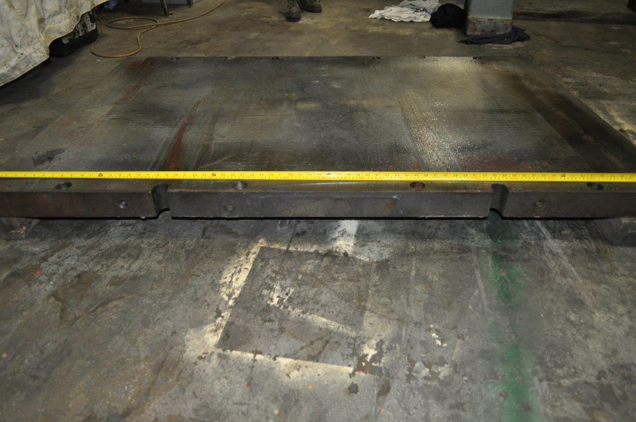 Bolster Plate: 72" x 48" x 3", press mounting holes - Image 5